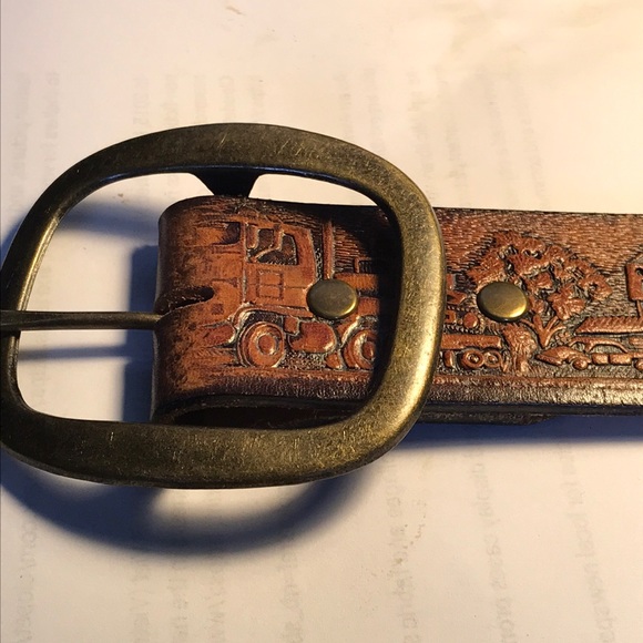 Other - Brown Leather Belt. 34”